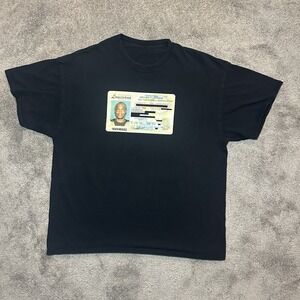 JPEGMAFIA Veteran ID T-shirt Mens Fits Large Concert Rap Hendricks BArrington